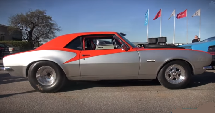 modified 1967 chevy camaro big block