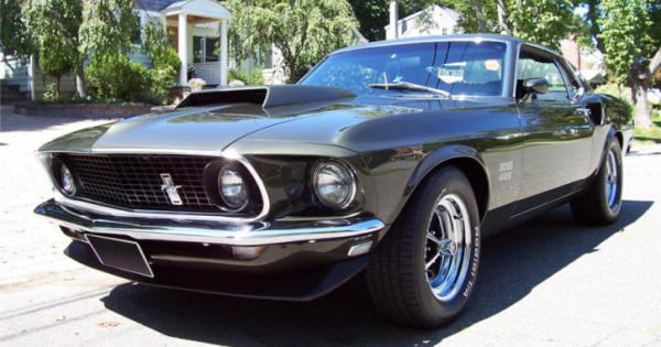 Stunning True Black Jade 1969 Mustang Boss 429 | Hot Cars