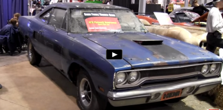 barn find 1970 plymouth hemi road runner 4-speed