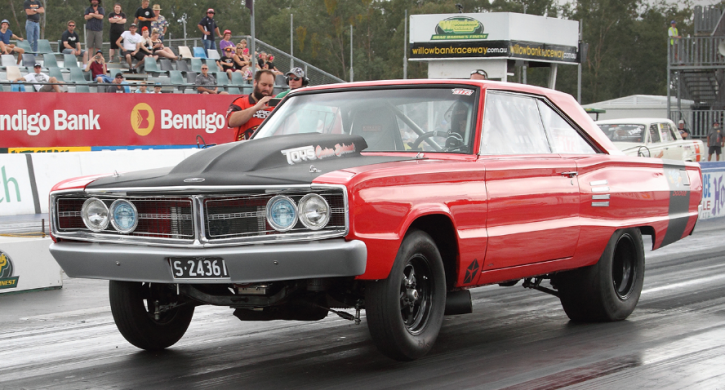 turbo big block 1966 dodge coronet drag racing