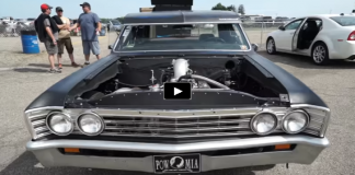 wheelstanding 1967 chevelle malibu sleeper