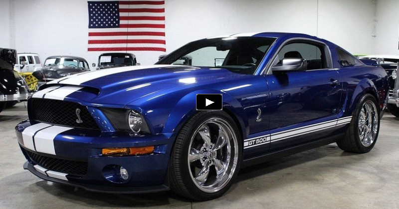 customized 2007 mustang shelby gt500