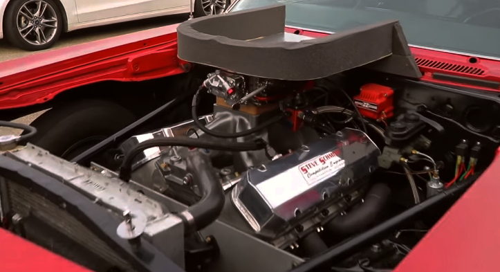 1966 chevy impala drag racing