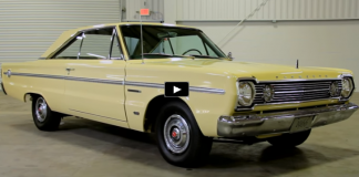 soft yellow 1966 plymouth belvedere II 426 hemi 4 speed