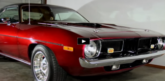 customized 1973 plymouth cuda 340