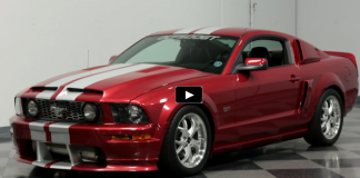 burgundy 2005 mustang dcf500gt limited edition