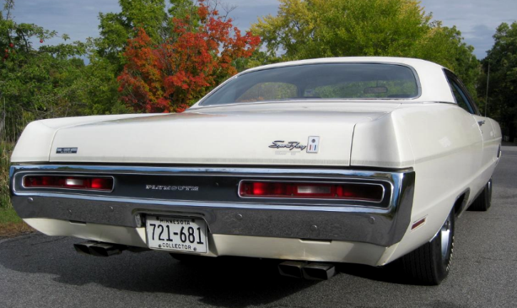 unrestored 1970 plymouth fury sport gt in alpine white