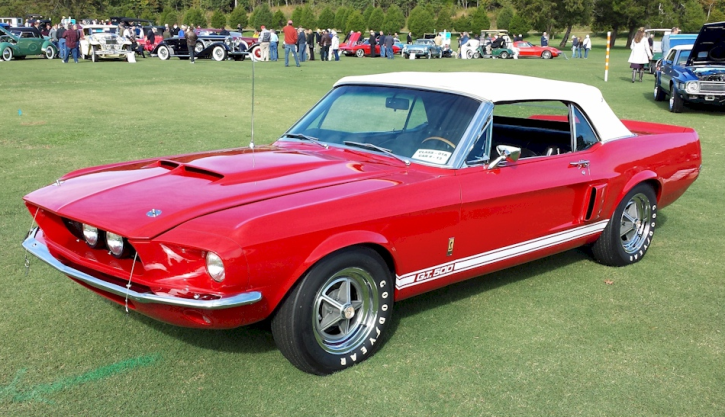 the only one factory produced 1967 mustang shelby gt500 convertible
