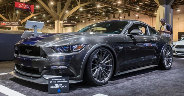 speedkore all carbon 2017 ford mustang sema 2016
