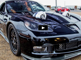 twin turbo nitrous unicorn corvette
