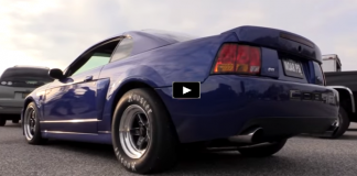 2003 mustang cobra terminator drag racing