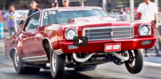 2000hp twin turbo chevy monte carlo at drag week