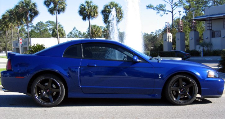 sonic blue 2003 mustang cobra video