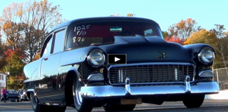 tri five chevrolet fat 55 drag racing