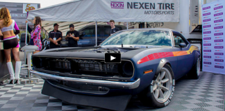tony angelo fishtail cuda drift ready muscle car