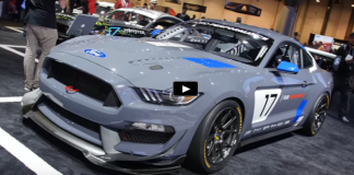 ford mustang gt4 race car overview