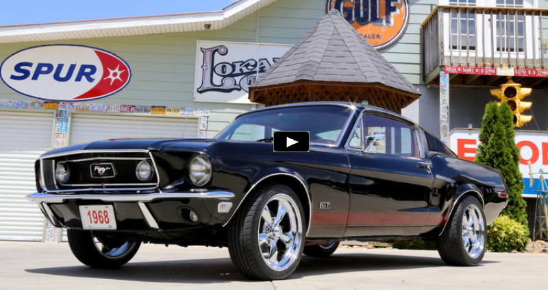 1968 ford mustang gt tribute
