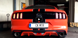 s550 mustang gt 302 v8 custom straight pipe exhaust sound