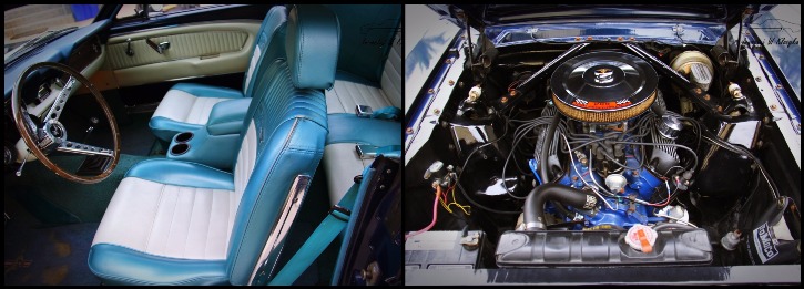 c-coded 1966 mustang coupe restored