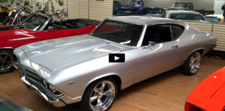 silver 1969 chevy chevelle big block resto