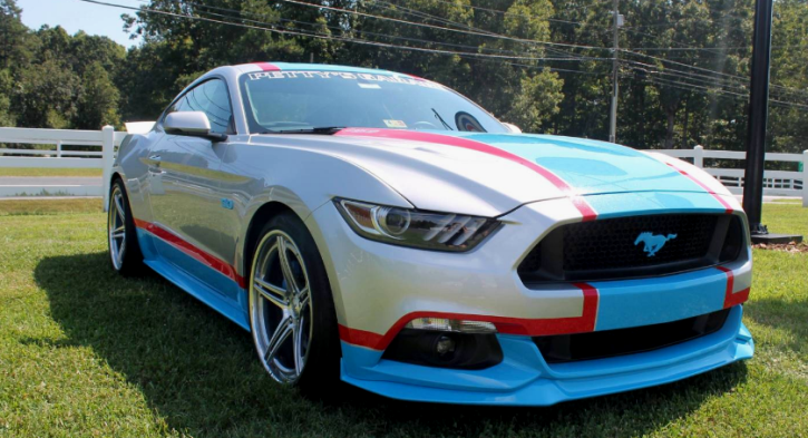 richard petty 80th tribute mustang gt edition