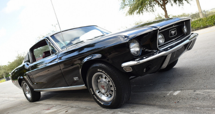 unique 1968 ford mustang j-code