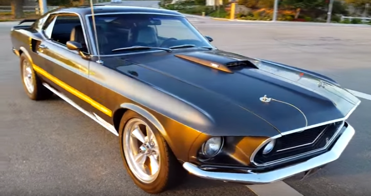 restored 1969 mustang mach 1 matching numbers