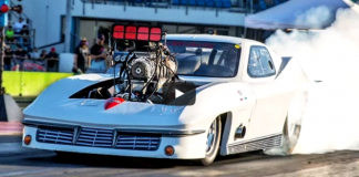 1963 corvette alcoholic drag racing
