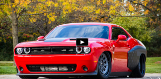 wide body 2016 dodge challenger sema