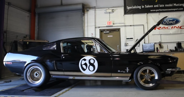 1968 ford mustang dyno session