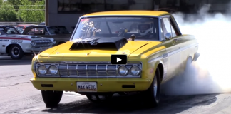 plymouth sport fury max wedge drag racing