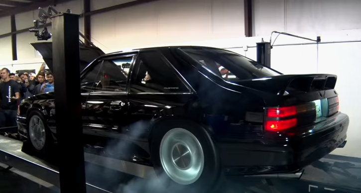 small block ford fox body cobra mustang dyno