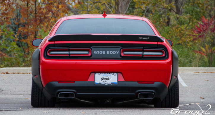 late generation dodge challenger wide body kit