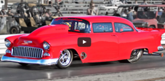 nitrous big block chevy 55 2.0 drag racing