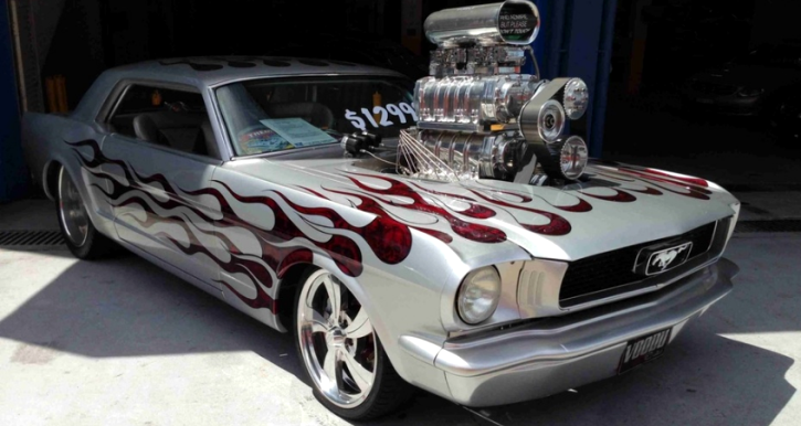 gary myers blown 1966 mustang