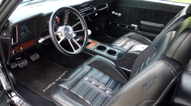 black 1969 chevrolet camaro 396 5-speed