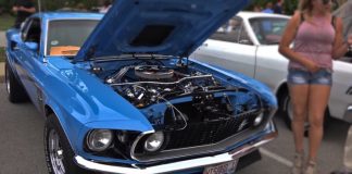 garage built 1969 ford mustang mach 1