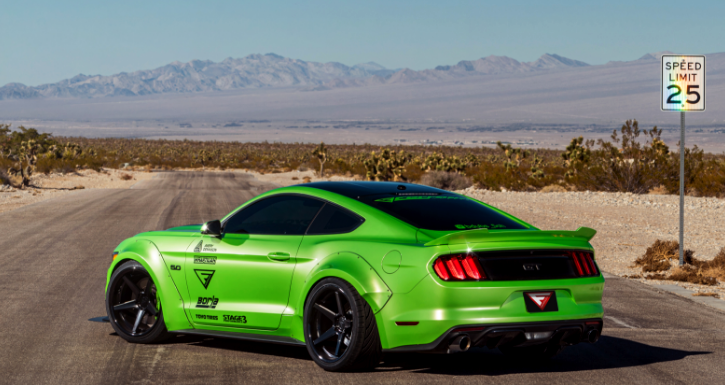 wide body 2016 ford mustang