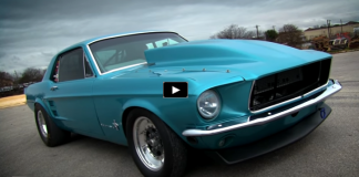 f1x procharged 1967 ford mustang grudge racer