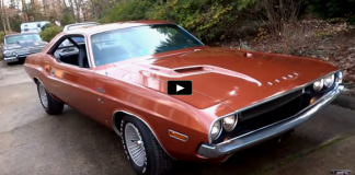 1970 dodge challenger 383 garage find