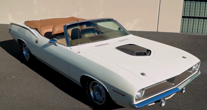 alpine white 1970 plymouth cuda 440 4 speed