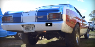 pro stock plymouth duster sox and martin tribute