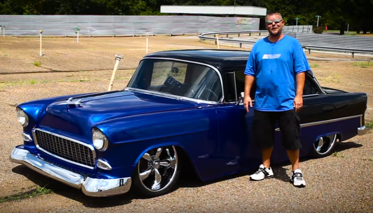 custom built 1955 chevy 210