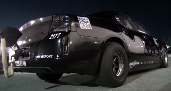 1500hp procharged dodge hemi charger drag racing