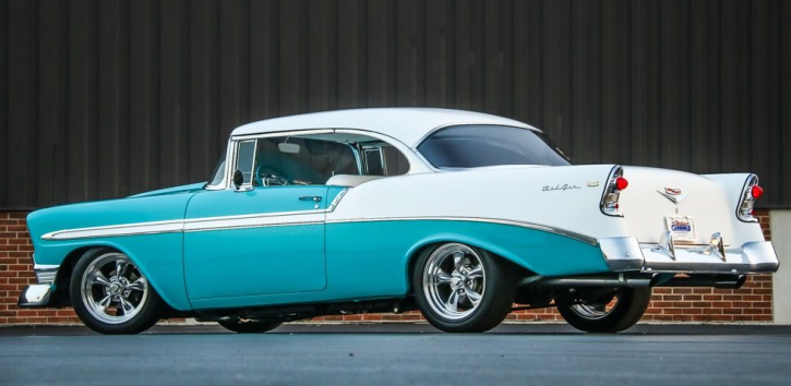 custom built 1956 chevrolet bel air