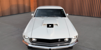 wimbledon white 1969 mustang boss 429 early s-code