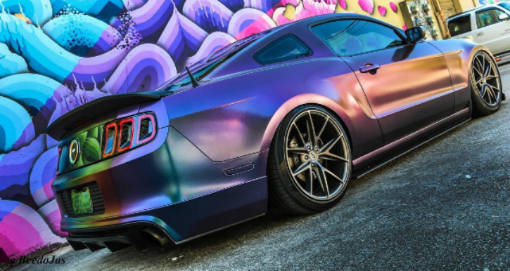 customized 2013 ford mustang v6
