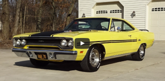 lemon twist yellow 1970 plymouth gtx