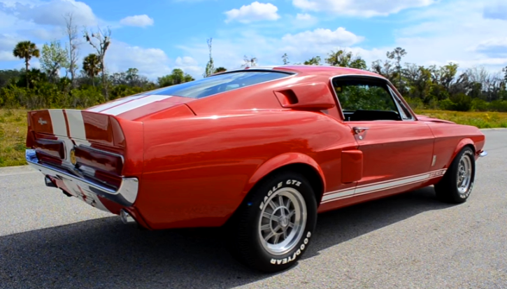 candy apple red 1967 shelby gt500 mustang