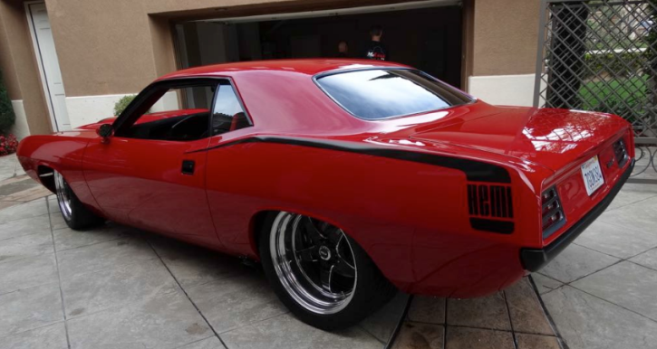 f2 procharged plymouth cuda 528 hemi v8